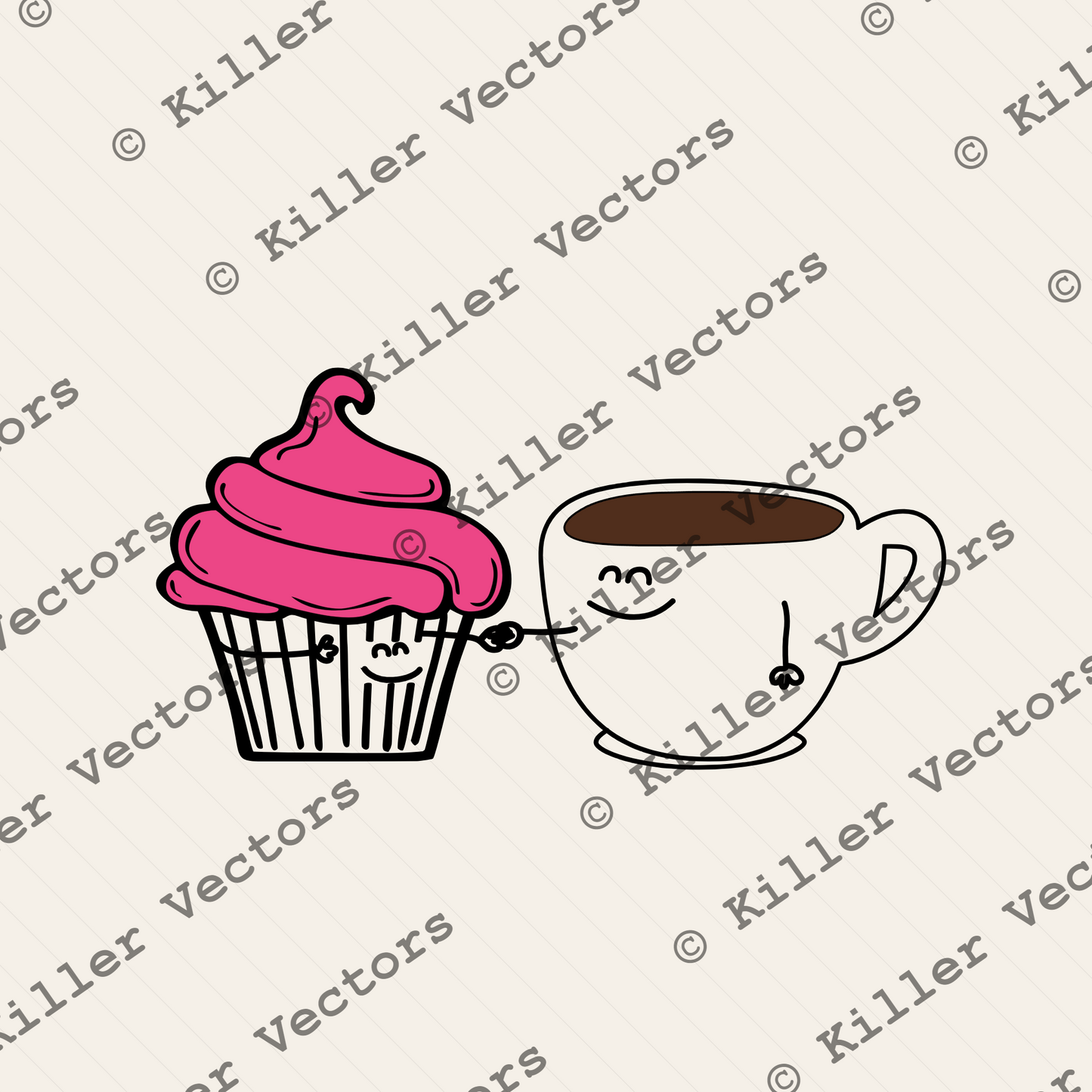 cupcake coffee