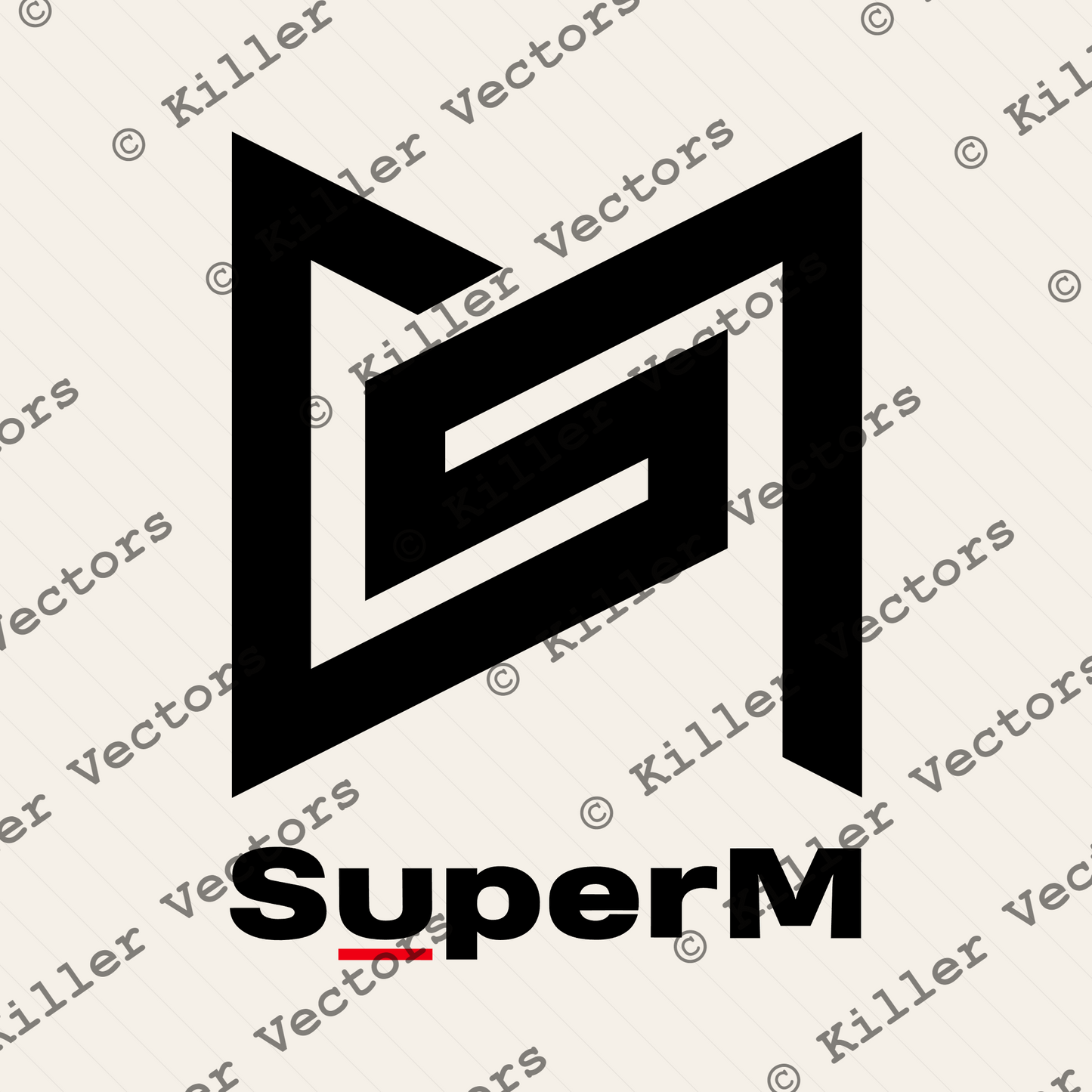 super m logo
